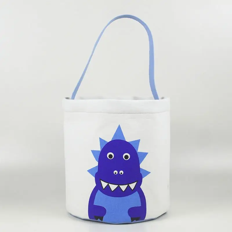 Пасхальные мешковины с заячьими ушками Пасхальная корзина брезентовые ведра