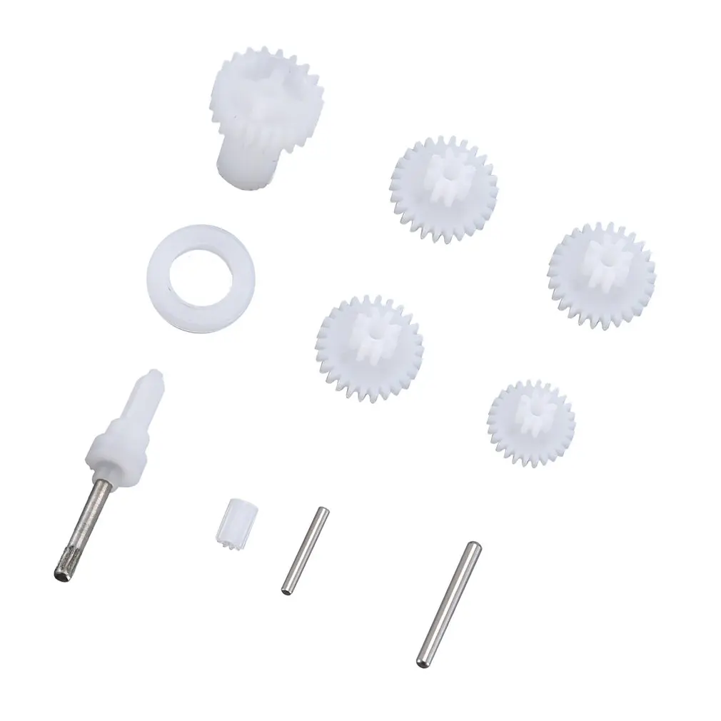 

T-power Plastic Servo Gear Set RC Helicopter Parts Accessories for XK K130 RC Helicopter RC Drone White