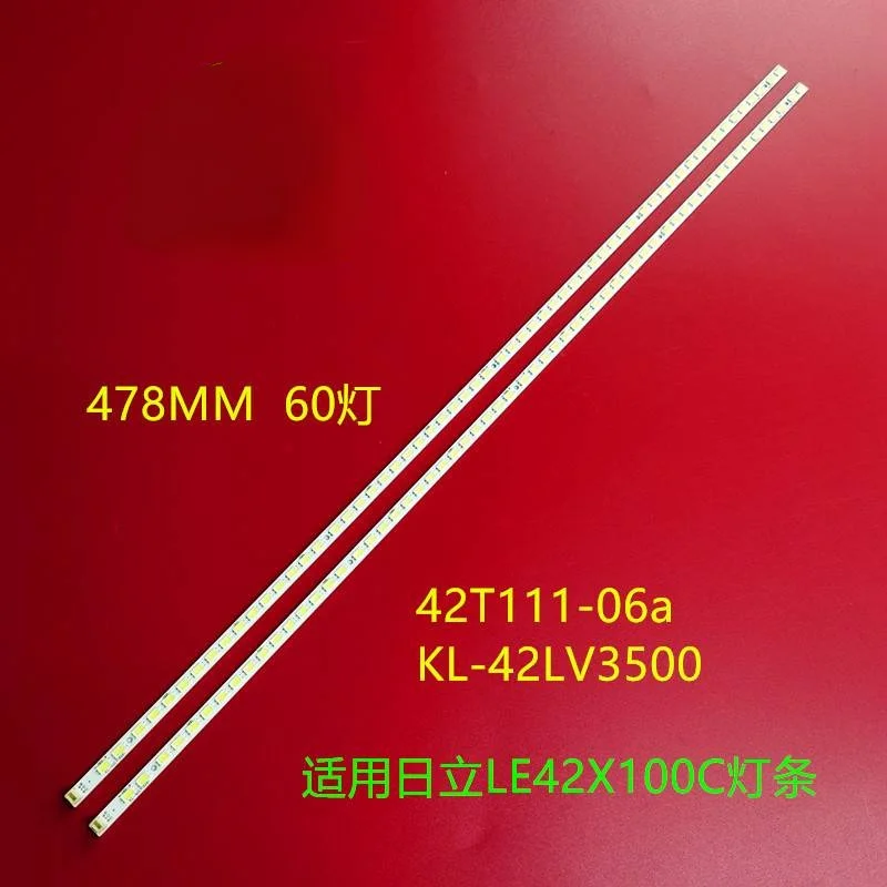 Новая светодиодная лента 60 Светодиодный s 478 мм 42T11-06a для 42LV5500 42PFL5300 42P21FBD 42LV3550