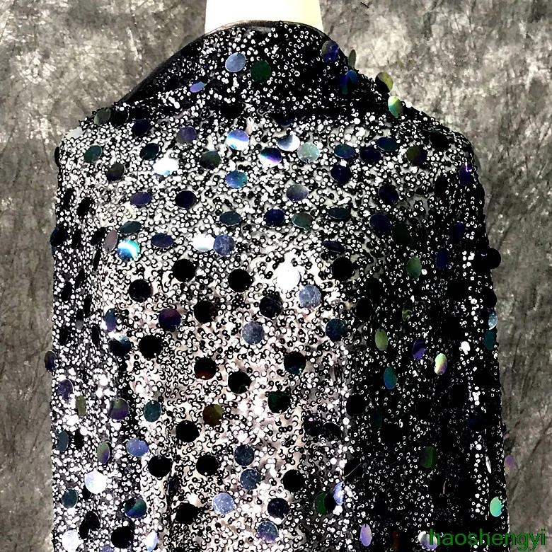 Бордовая масляная цветная ткань в горошек с блестками этническом стиле | Дом и