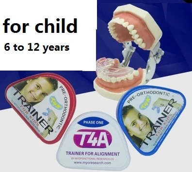 Детские зубные бритвы T4K устройство для тренировки скобы выравнивания гигиена