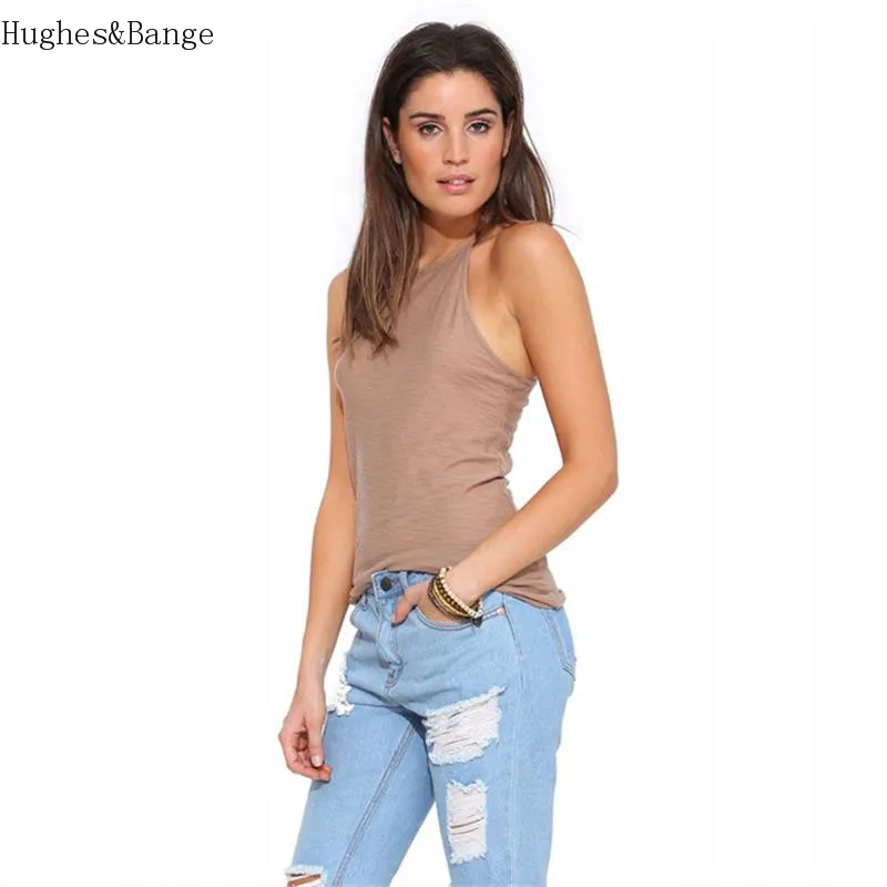 Модные женские летние сексуальные майки рубашки свободная фитнес-безрукавная