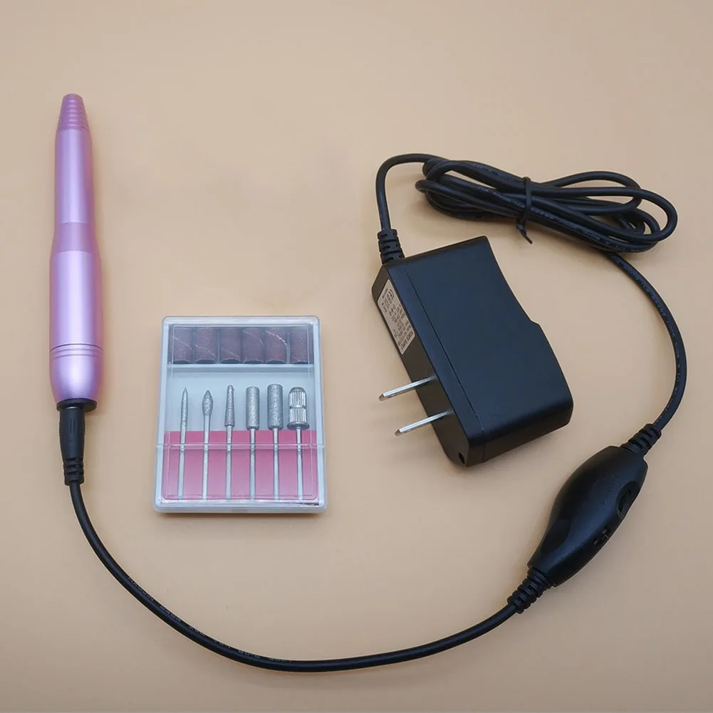 Салонная ручка для маникюра педикюра полировщик ногтей набор портативный