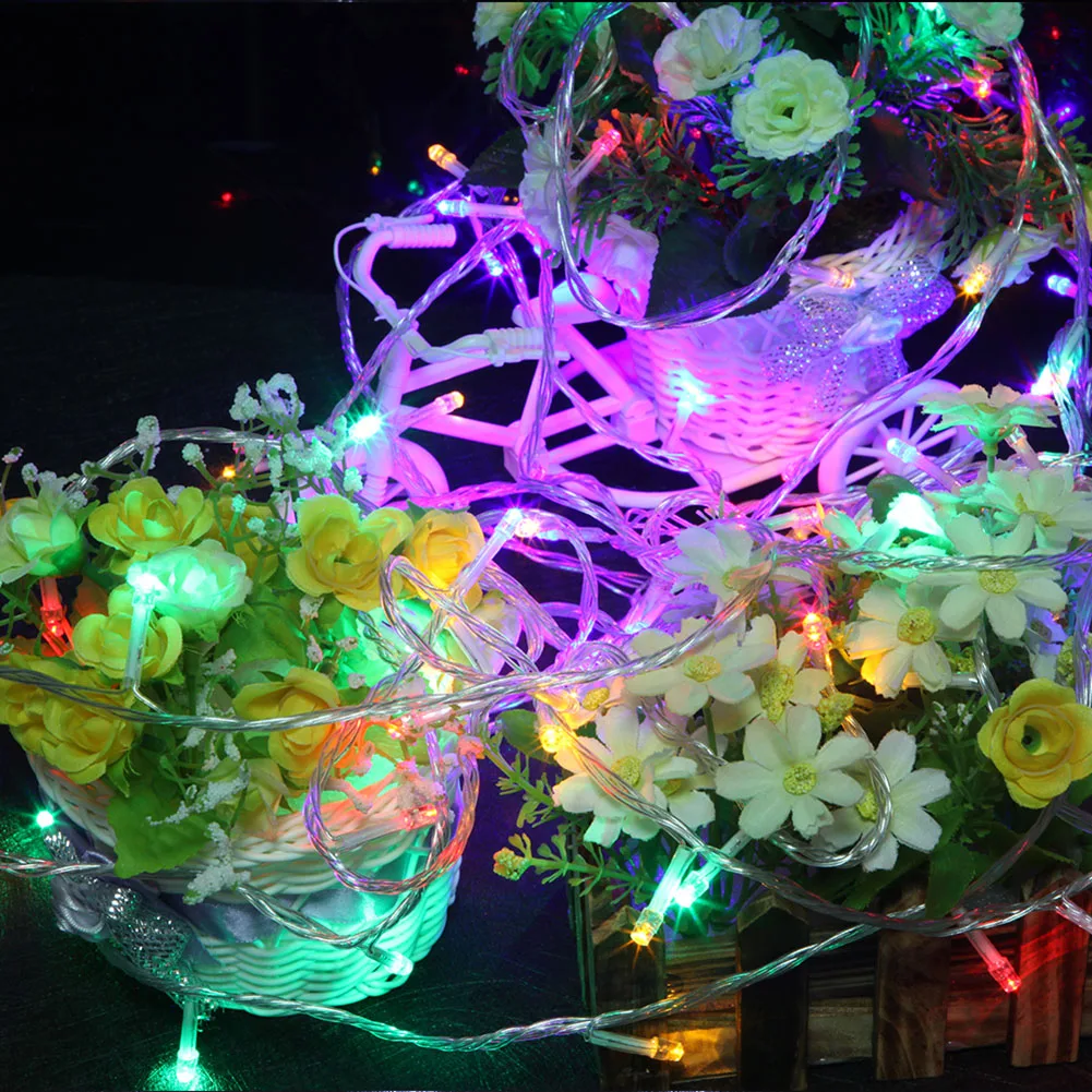 

Multi Color LED String Light Waterproof Fairy Lamp Outdoor Battery String Light Atmosphere Lighting for Wedding Halloween Party