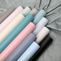 matte peel stick wallpaper in rolls for bedroom furnitures renovation pvc self adhesive stickers decorative sticky paper decal