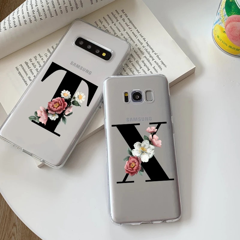 Мягкий чехол из ТПУ с именем на заказ для Samsung Galaxy S8 S9 S10PLUS S20 S20ULTRA S6 S7 | Мобильные
