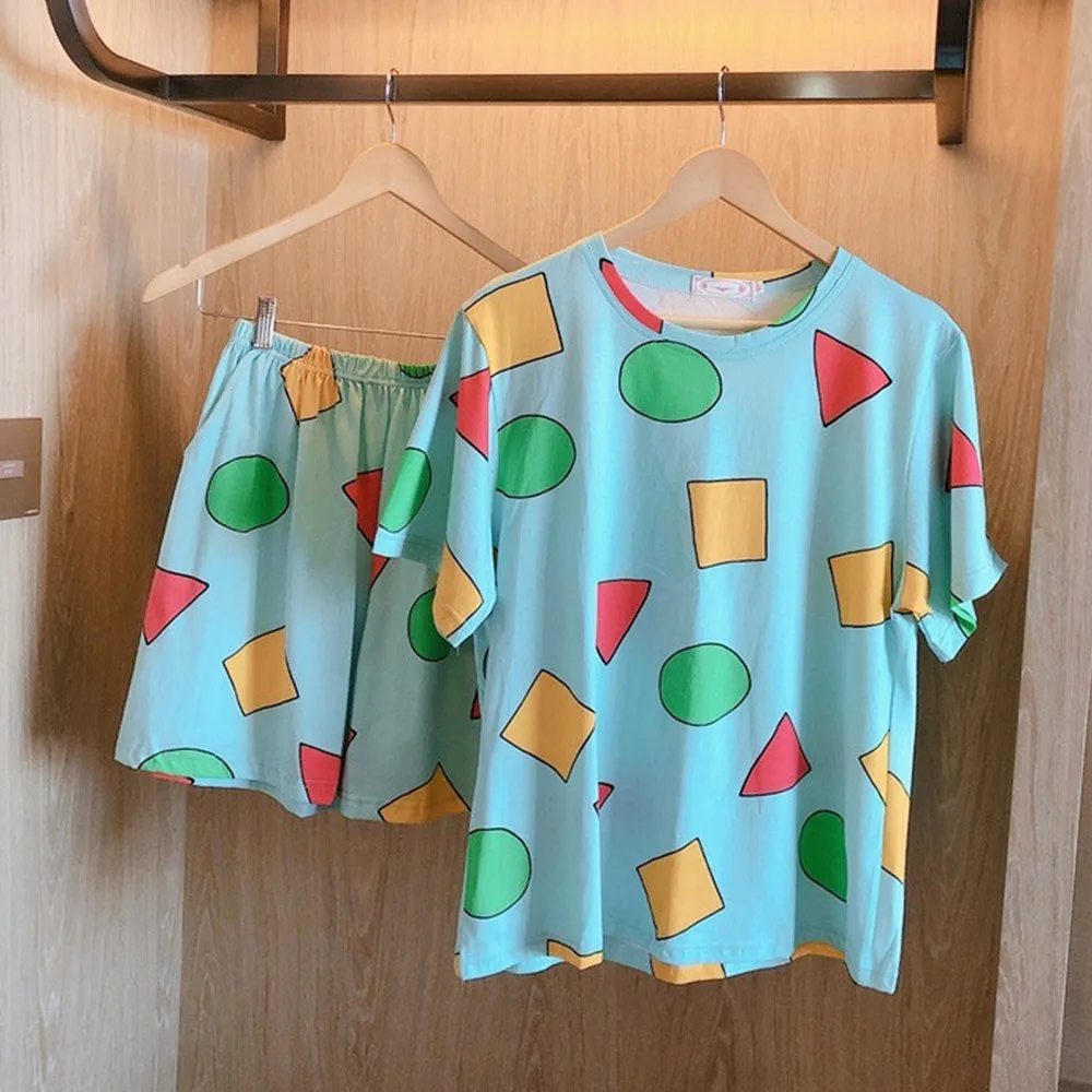 Комплект пижамы Sin Chan женские пижамные комплекты с шортами домашний сервис