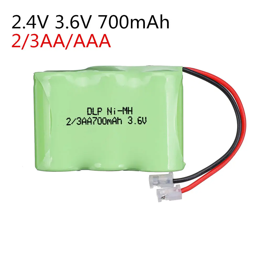 1 шт./лот Новый ni mh 2/3AAA 2 4 В 700 мАч Ni MH 2/3 3 6 AAA перезаряжаемый аккумулятор с вилками