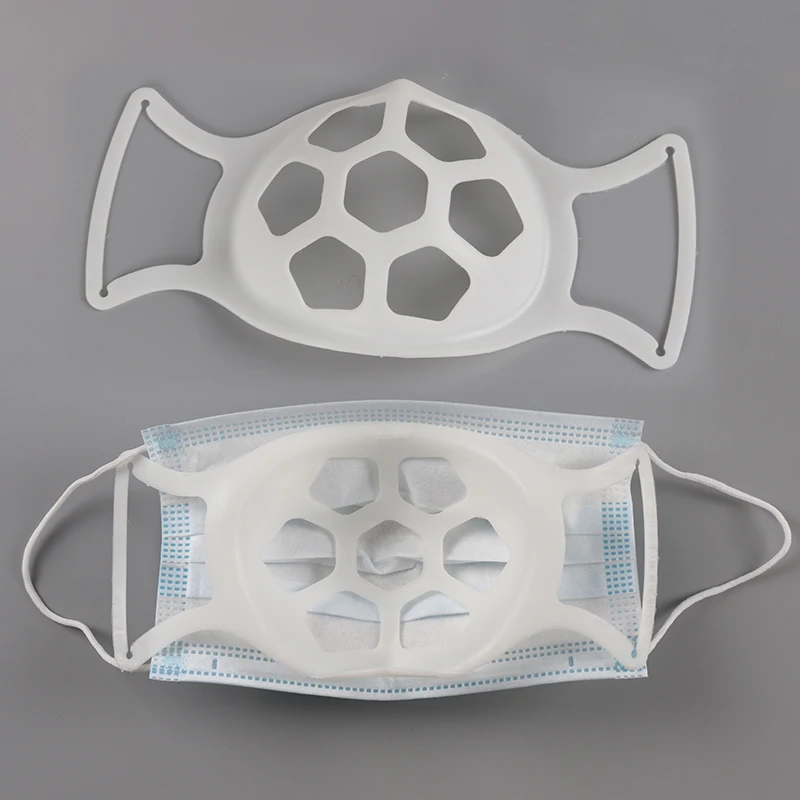 

Mouth Mask Support Holder Mask Breathable New Creative Anti-boring Bracket Food Grade Silicone Mask Inner Support Bracket Stente