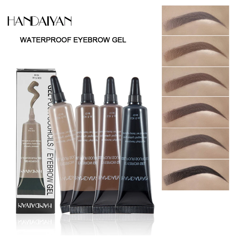 

HANDAIYAN Pro Eyebrow Cream Gel Makeup Eyebrow Tattoo Pen Tint Long Lasting Waterproof Eyebrow Gel Cejas Maquillaje