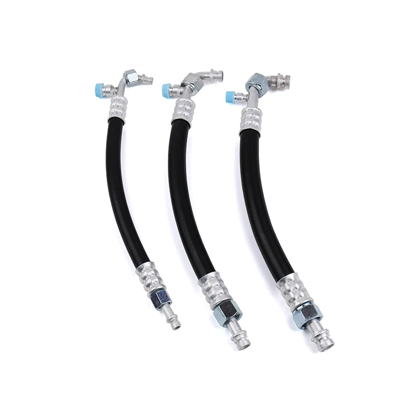 

#6 #8 #10 тонкостенный шланг переменного тока в сборе прямой/90 ° Локоть Фитинг уплотнительное кольцо женский M16x1.5 M22x1.5 M24x1.5 гайка с Сервисным пор...