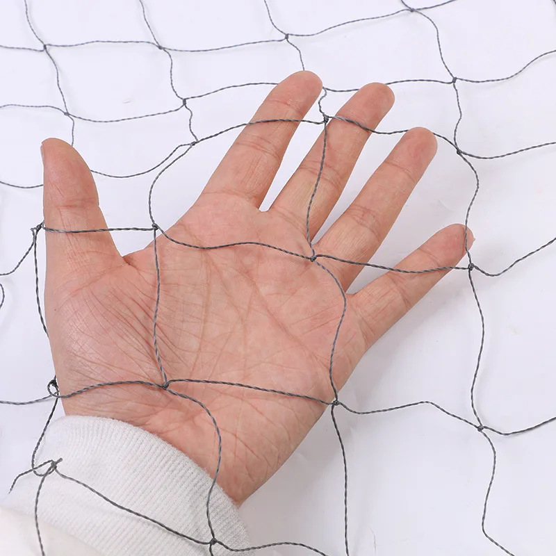 Серая нейлоновая сетка 10 м * 1 5 фазана для сельскохозяйственных земель птиц