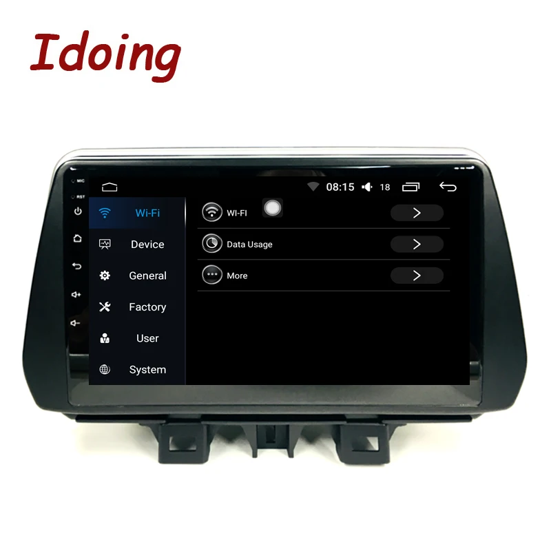 Idoing 9 &quot4G + 64G 2.5D IPS Восьмиядерный автомобильный Android авто радио плеер для Hyundai Tucson/