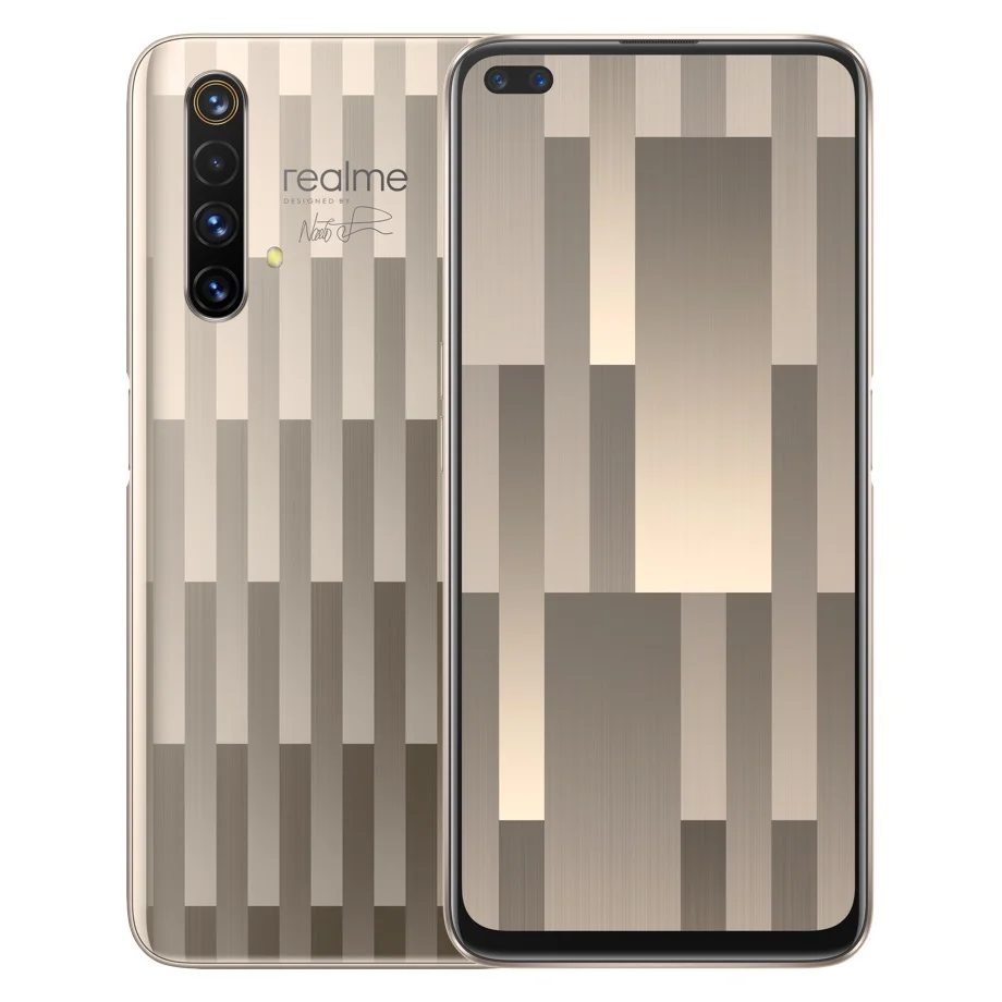 Оригинальный мобильный телефон Realme X50 5G 256 ГБ ROM 12 Гб RAM 6 57 &quotSnapdragon 765G Quad Camera 64MP 4200mAh