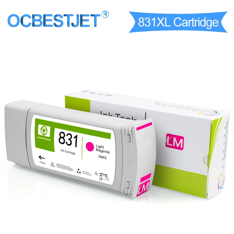 OCBESTJET HP 831 совместимый чернильный картридж с латексными чернилами для Latex 110 115 310 315