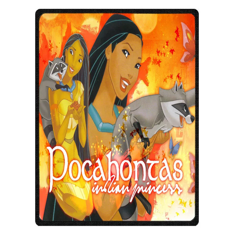 Теплое Флисовое одеяло Покахонтас супермягкая фланелевая Манта для