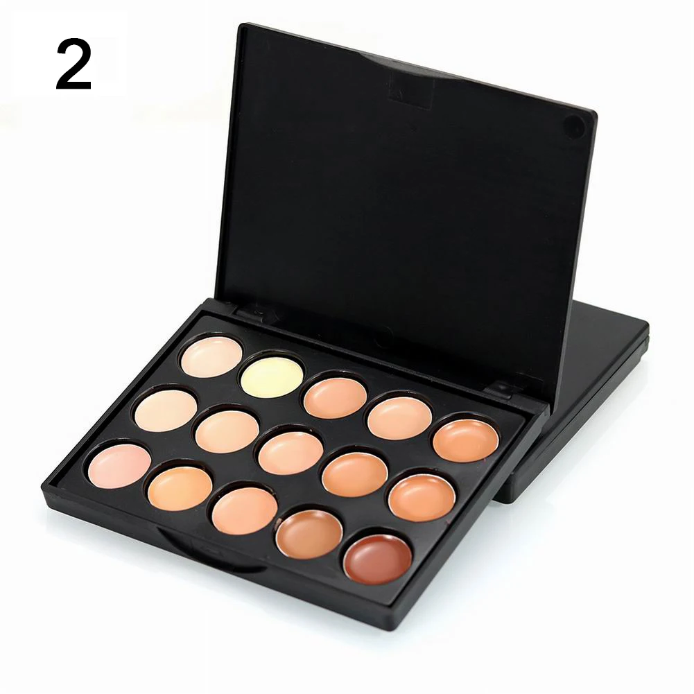 

15 Cores Rosto Corretivo Powder Palette Face Highlighter Corrector Concealer Power Palette Contouring Highlighter Bronzer Makeup