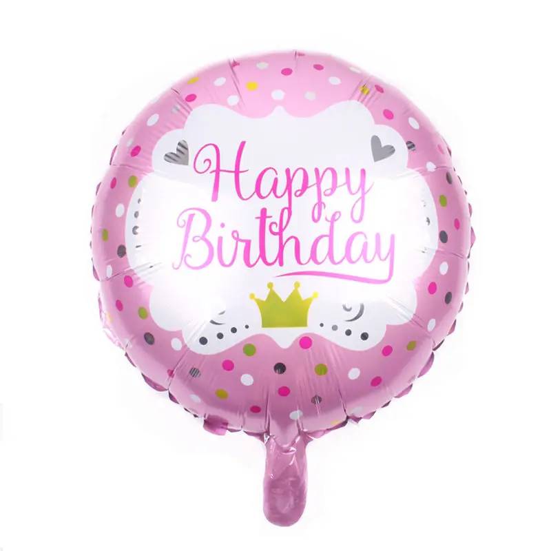 pink happybday 10 шт./лот 12 дюймов Детские шары для душа его мальчик это девушка с воздушными шарами пол раскрыть День Рождения украшения шар поставки - Цвет: pink happybday