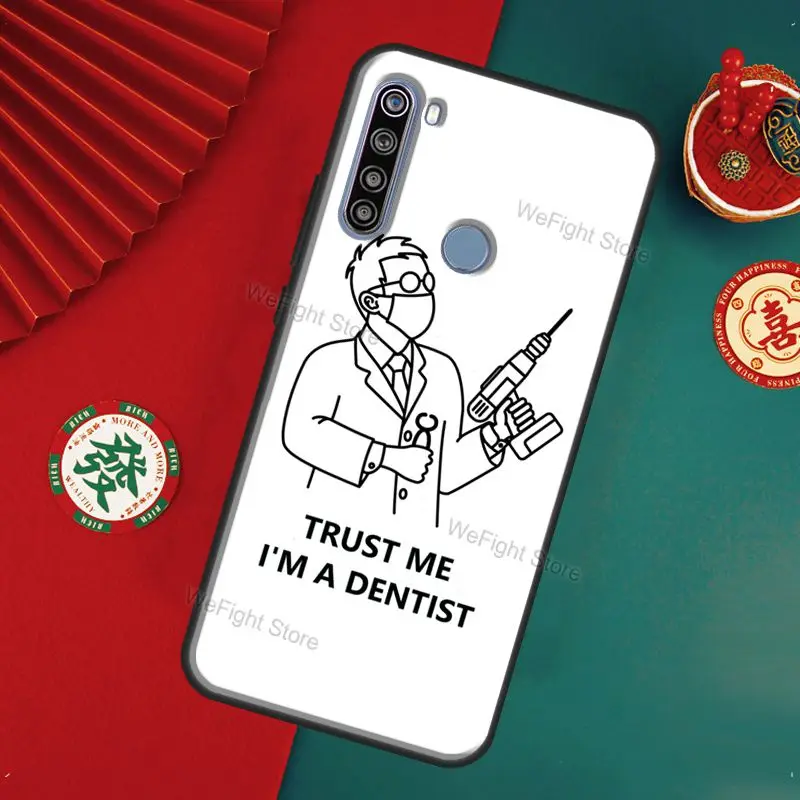 Поверь мне я стоматолог чехол для Xiaomi Redmi Note 9 Pro 8 7 S Coque 9C 9A Funda | Мобильные телефоны