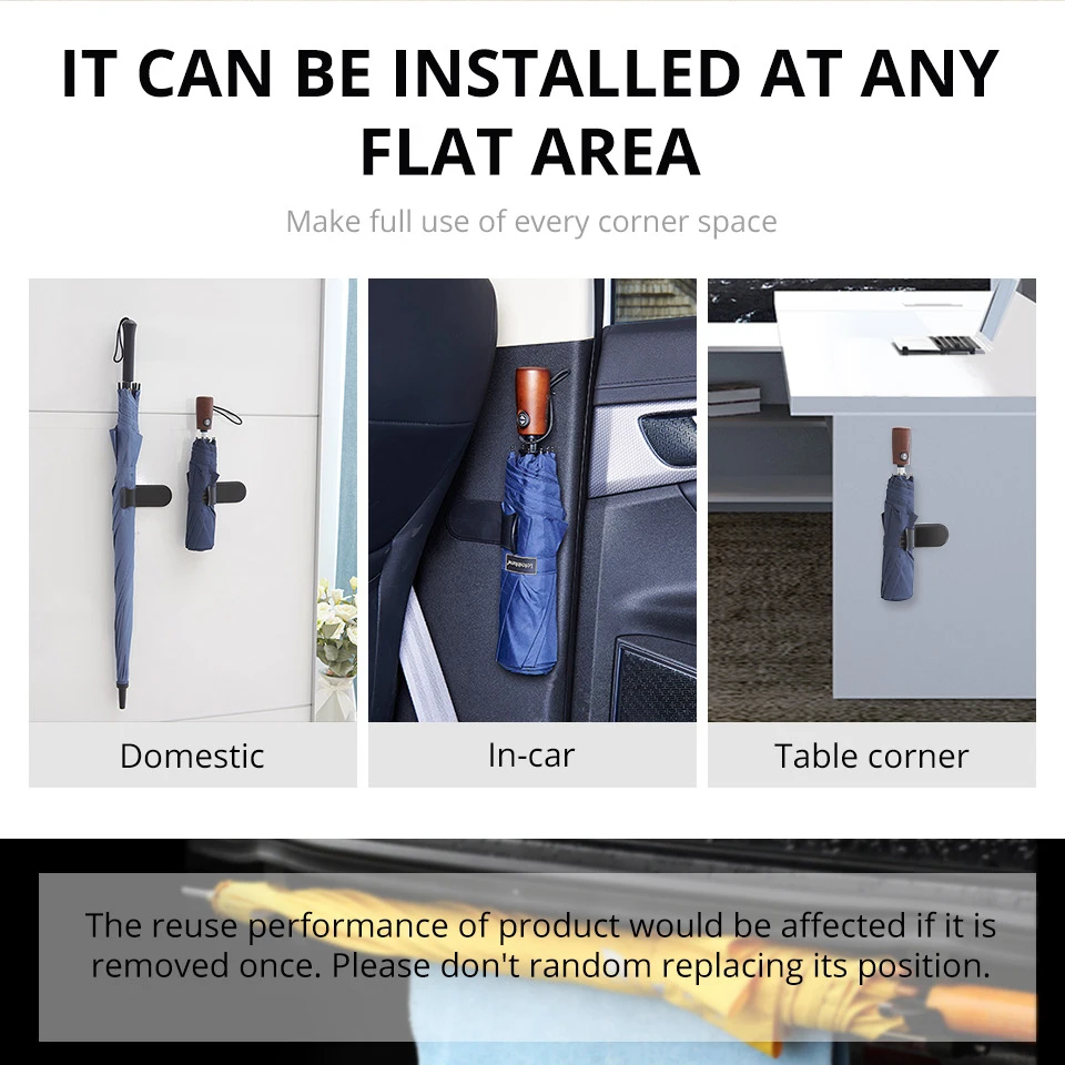 1 шт. держатель для зонта на клейкой основе|Клипсы и зажимы авто| |