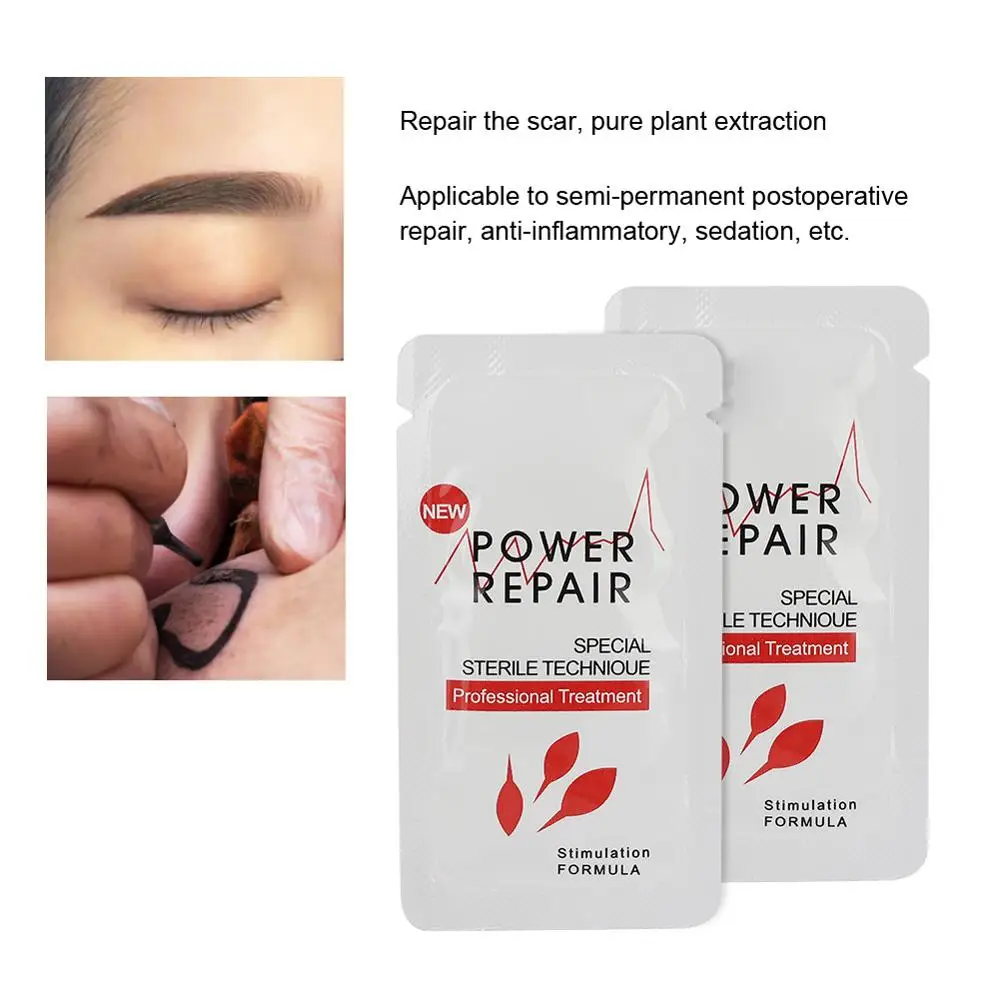 100 шт. возобновляемые источники татуировки Восстанавливающий крем с мануального