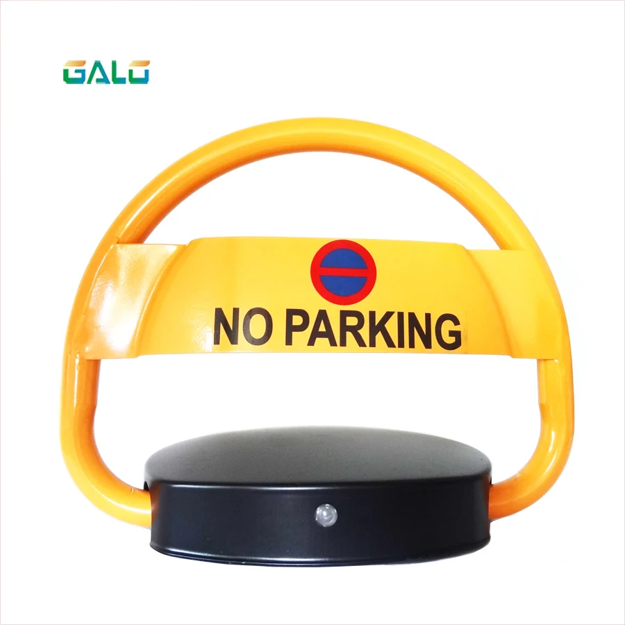 

Outdoor parking lock remote control is automatically turned on Place VIP car parking spaces barrier boom LOCK