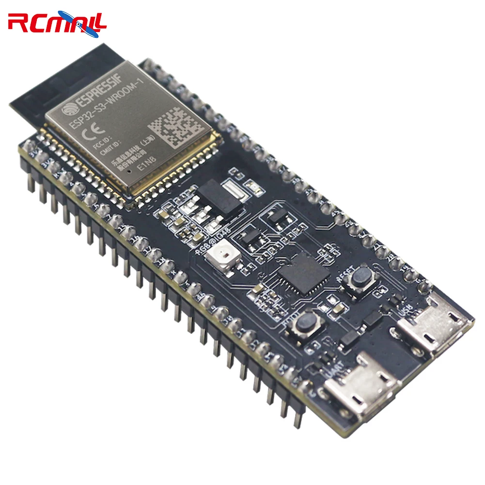 Placa de Desenvolvimento Wi-fi + Ble Wi-fi e Ble N16r8v Mcu Módulo Integra Completo Funções Esp32-s3-devkitc-1 n8 – N8r2 N8r8