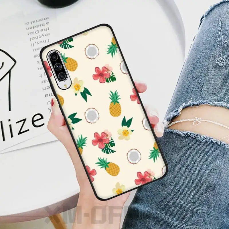 Чехол для телефона LJHYDFCNB с рисунком ананаса Samsung A10 20 30 40 50 70 10S 20S 2 ядра C8 A30S A50S |