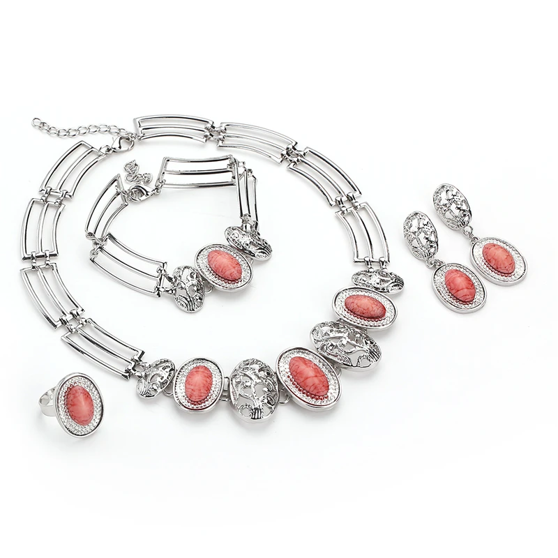 CWEEL Ювелирные наборы винтажные турецкие женские африканские бусы ювелирный