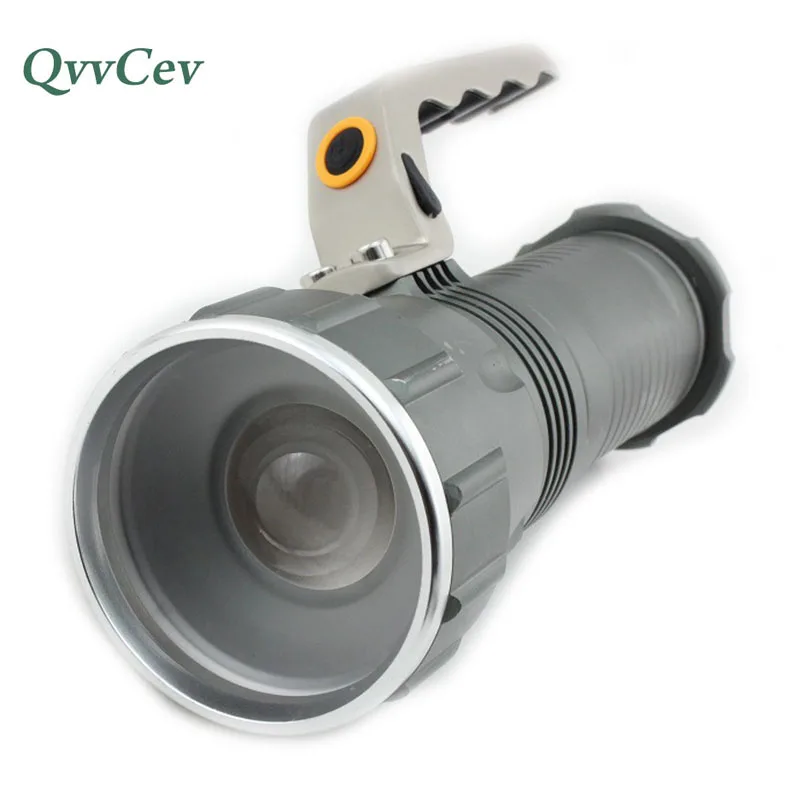 

Portable Led Searching Lamp Xml-T6 Long Range Led Flashlight Light Flash Torch Zoom Focus Powerful Searchlights Hunting