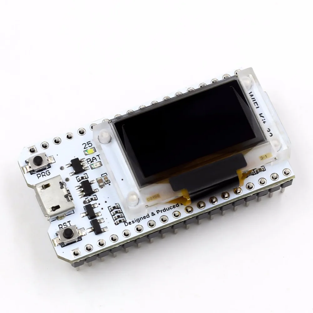 ESP32 Bluetooth WIFI комплект синий OLED 0 96 дюйма дисплей модуль CP2102 32 м Flash 3 В-7 в интернет