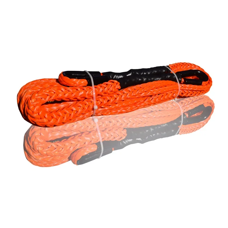 

Orange 12mm*15m Rope Extension,1/2"Synthetic Winch Cable ,Winch Rope Extension