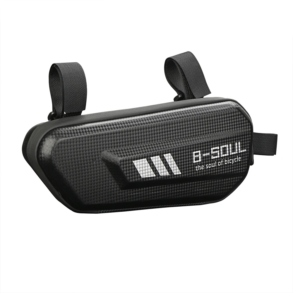 

B-SOUL Bicycle Triangle Bag Waterproof Cycling Front Frame Hard Shell Bag Mountain Bike Road Top Tube Bag Bicycle Accessories