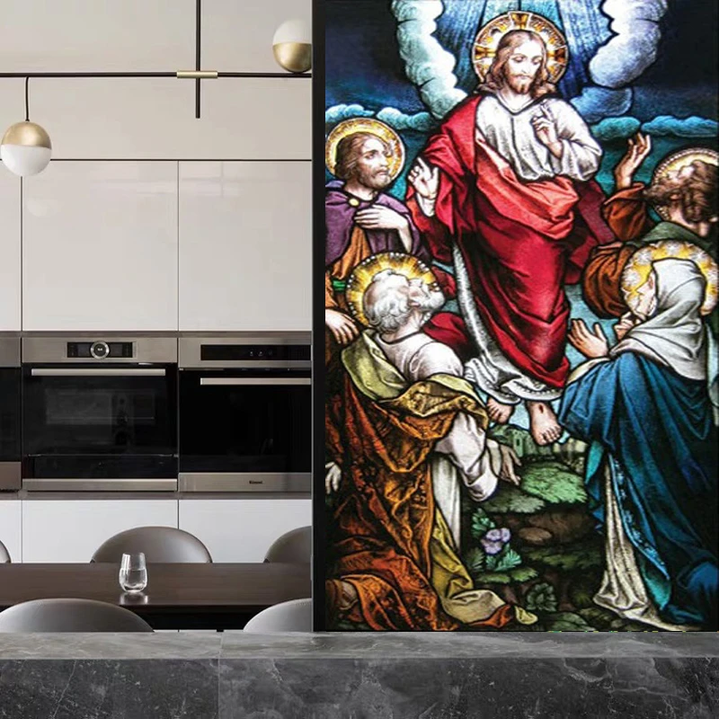 Изготовление размеров под заказ само-клеящаяся оконная Стекло наклейки