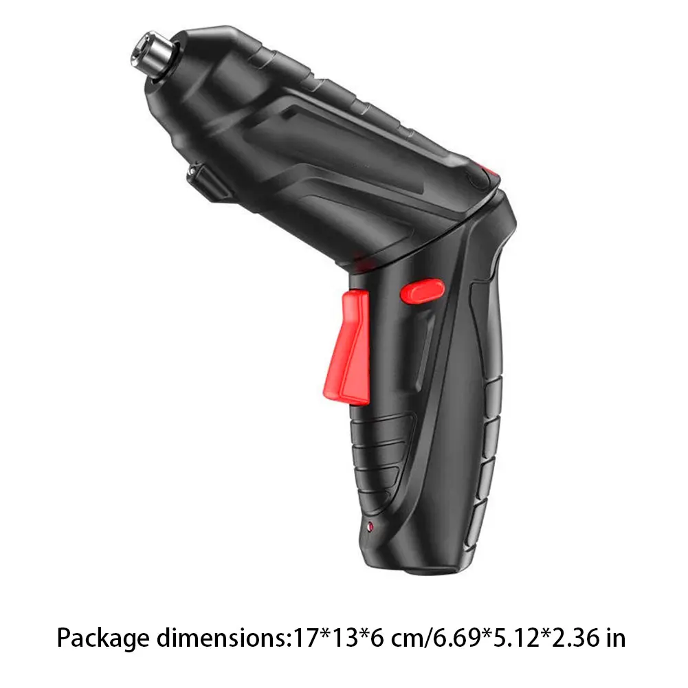

Portable Electric Screwdriver Cordless Drill With Rotatable Handle For Maintenance 16PC Practical Drill Power Supplie Power Tool
