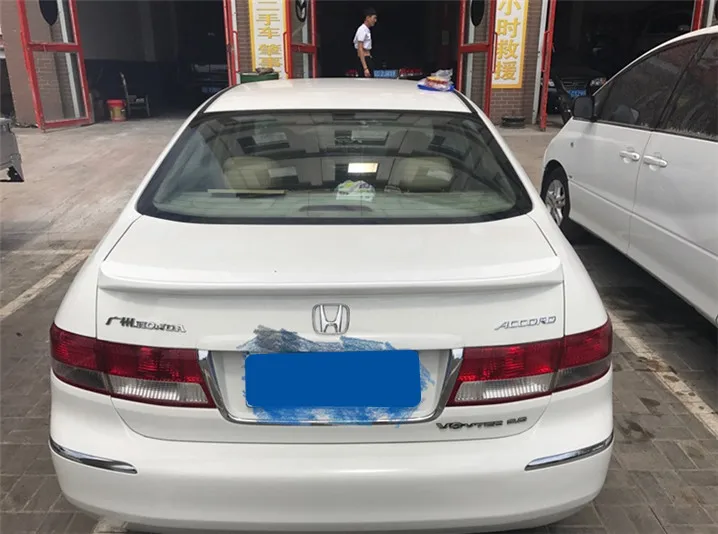 Для Honda Accord 2 4 Спойлер ABS Материал заднее крыло автомобиля праймер цвет задний
