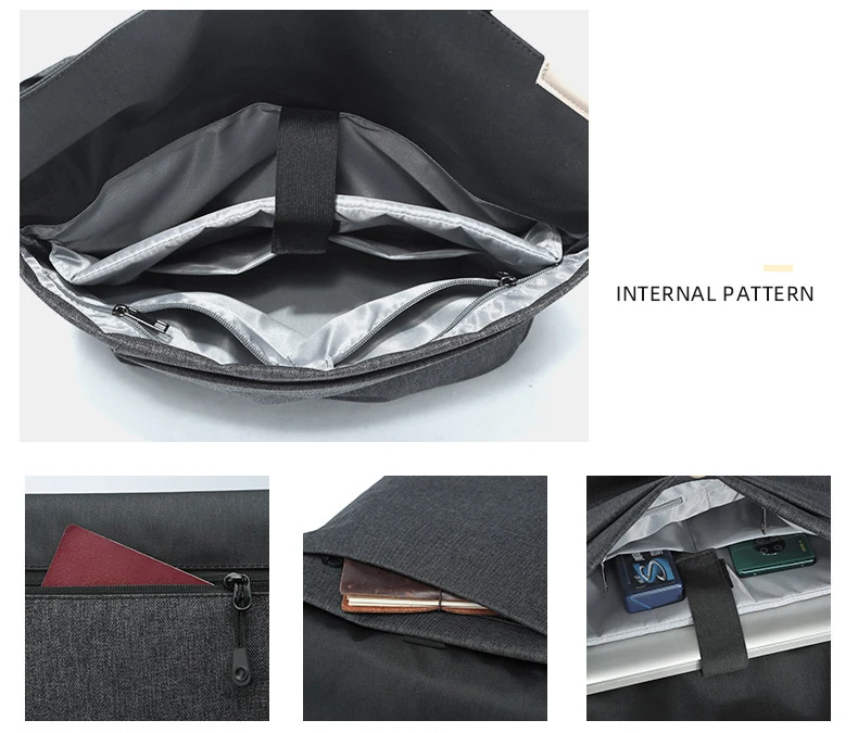 Водонепроницаемая оксфордская сумка для ноутбука 13 дюймов мужская через плечо