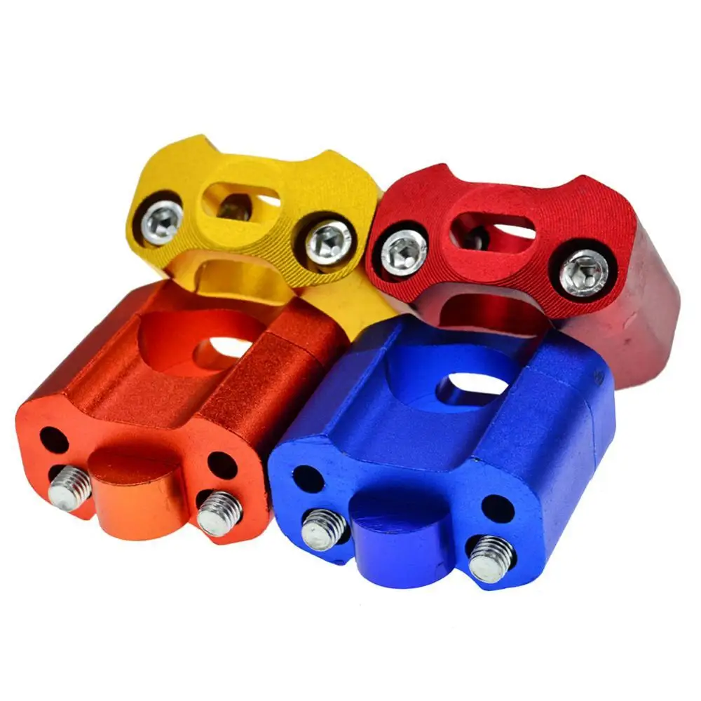 

HOT SALES!!! 1 Pair 22-28mm Aluminium Alloy Motorcycle Handlebar Clamp Extend Riser Adapter