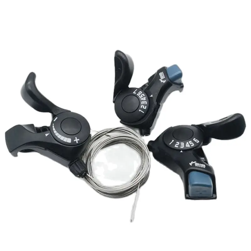 

Bicycle Split Finger Switch Front Shifter Shift Lever 7/21 Speed Mountain Bike Transmission Conjoined for All Kinds of Bicycles