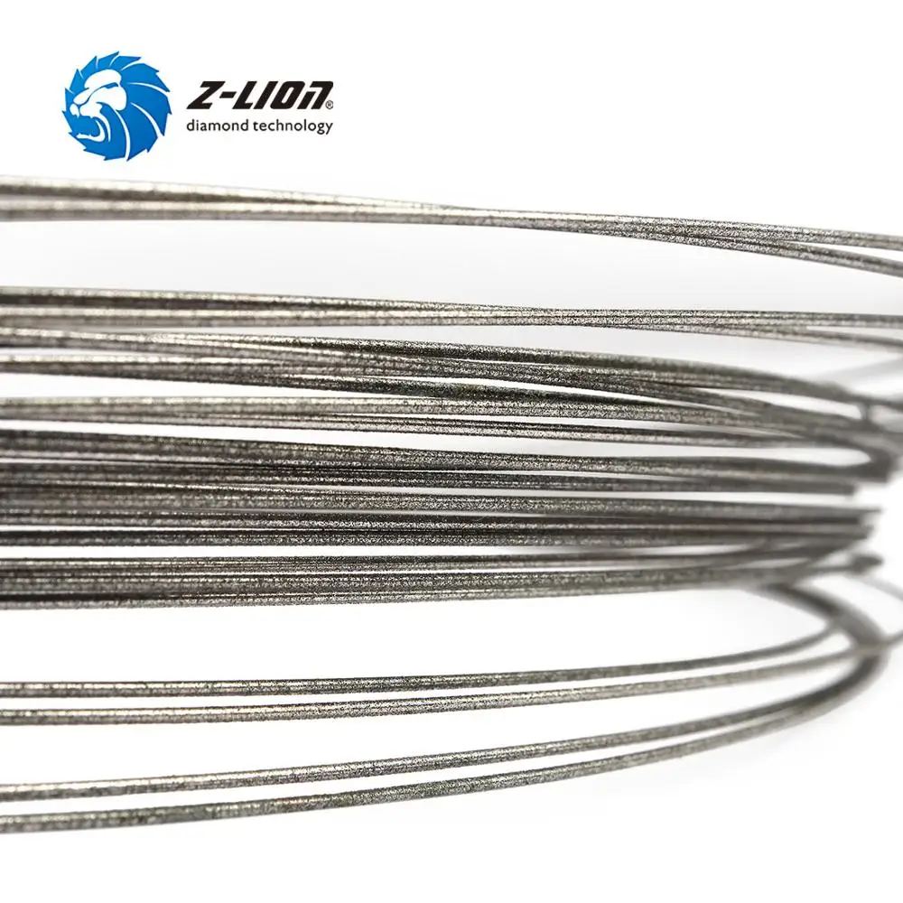 Z-LION D1mm Алмазная Проволока Пила длина 2 м Гальваническая копирующая пила гранит мрамор ювелирные изделия резка древесины проволока многофункциональная лобзик пила