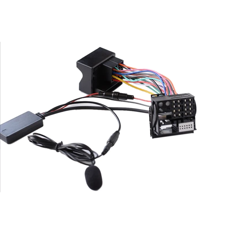Автомобильный Bluetooth аудио адаптер микрофон гарнитура AUX кабель для Peugeot 307 408 508