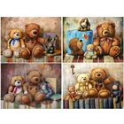 Набор для алмазной вышивки Мишка Тедди, 5D