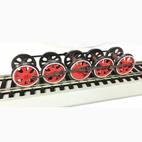 ho187 accessories steam locomotive simulation model accessories metal moving wheel set wheelset assembly