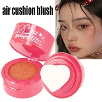 3 colors air cushion blush face blusher peach cream makeup blush palette cheek contour blush cosmetics blusher cream makeup