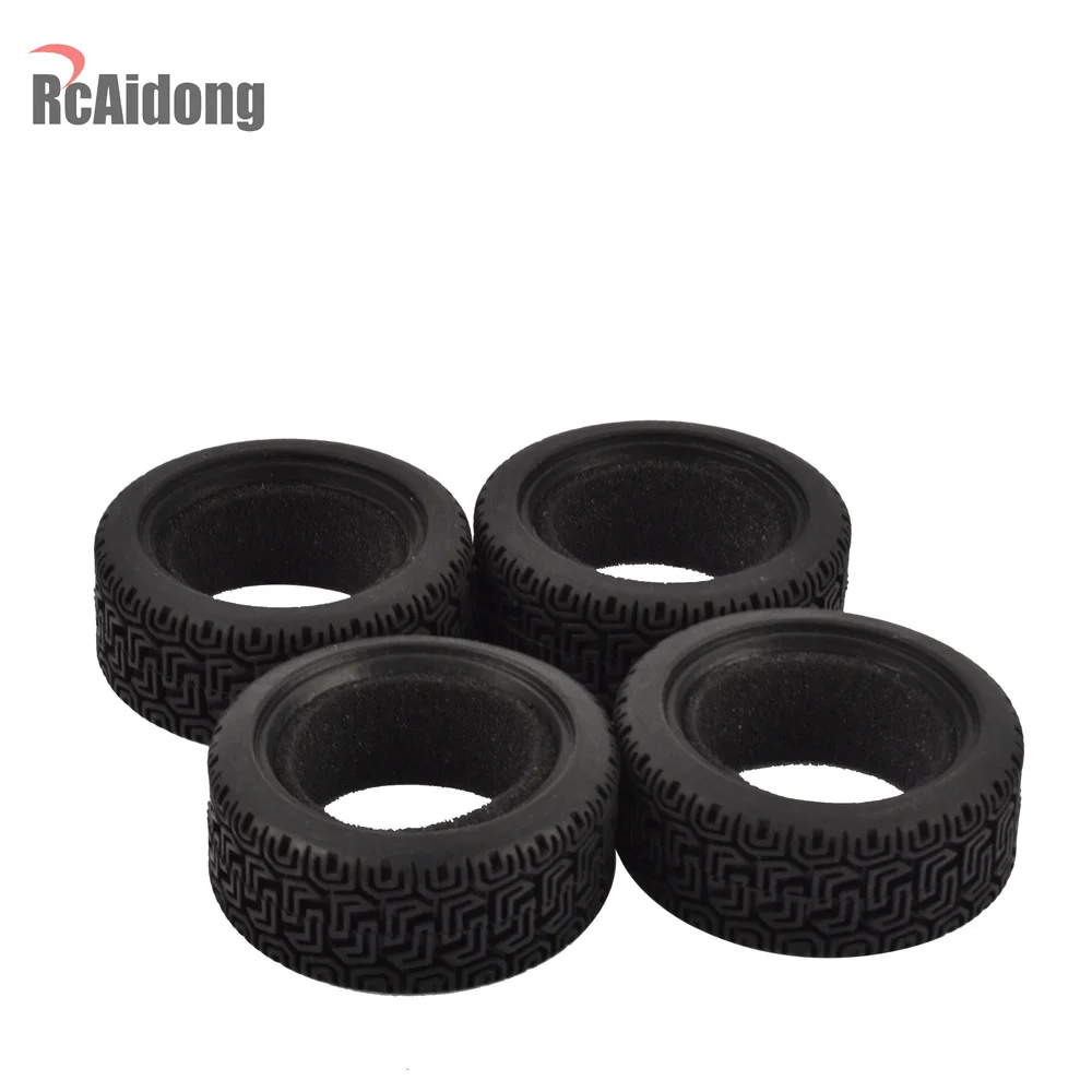 

4pcs RC 1:10 On-Road Car Rubber Tyre / Wheel Tires for 1/10 Racing Tamiya HSP HPI 8014 Upgrade Parts
