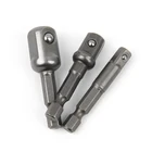 3 шт., адаптер для дрели, 14 дюйма, 38 дюйма, 12 дюйма