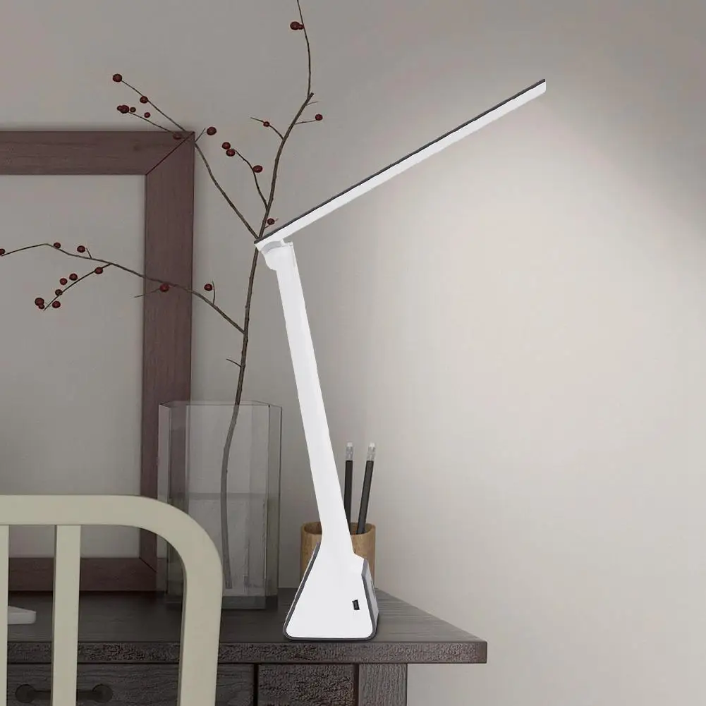 Светодиодная настольная лампа складной трехступенчатый ночсветильник с