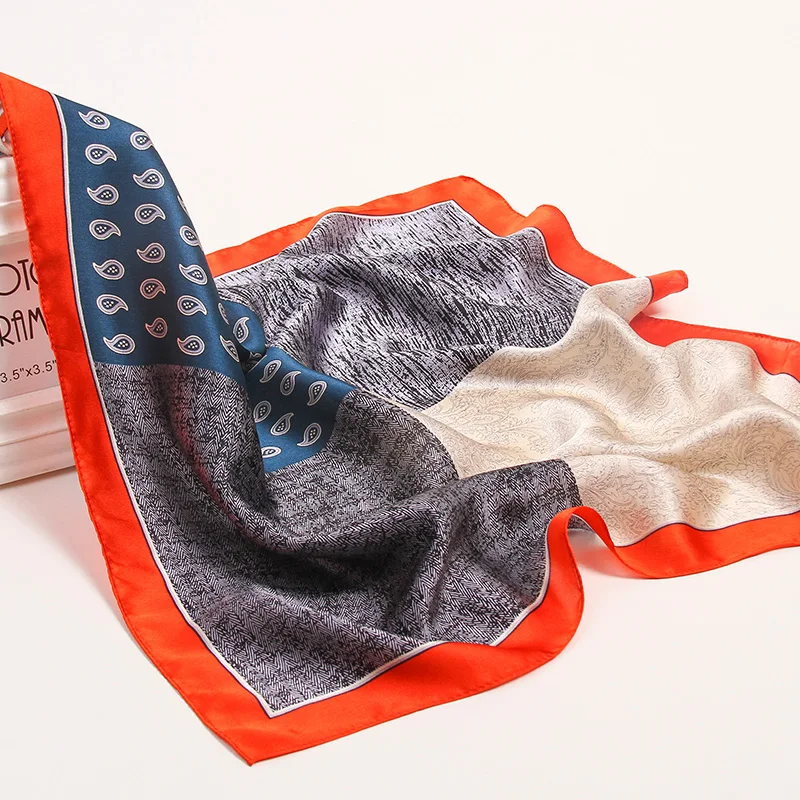 

★squares 100% mulberry silk South Korea joker hair and women tied hair silk scarves to restore ancient ways of French