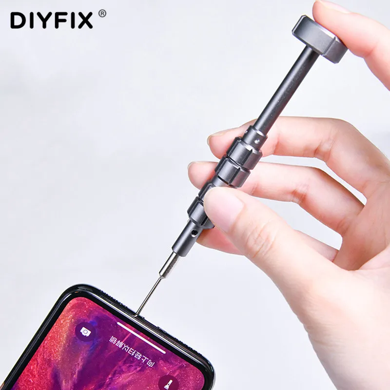 Комплект прецизионных отверток Qianli 5 в 1 Набор для iPhone X/8 3D насадок ремонт