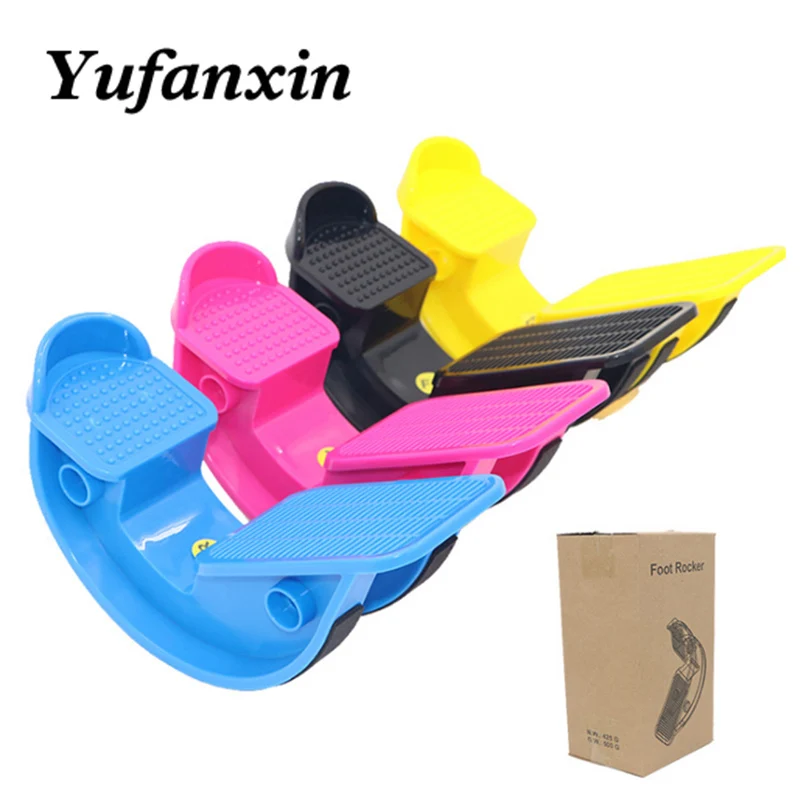 Ножная качалка для фитнеса Натяжная пластина педаль тренажер массажная подошва